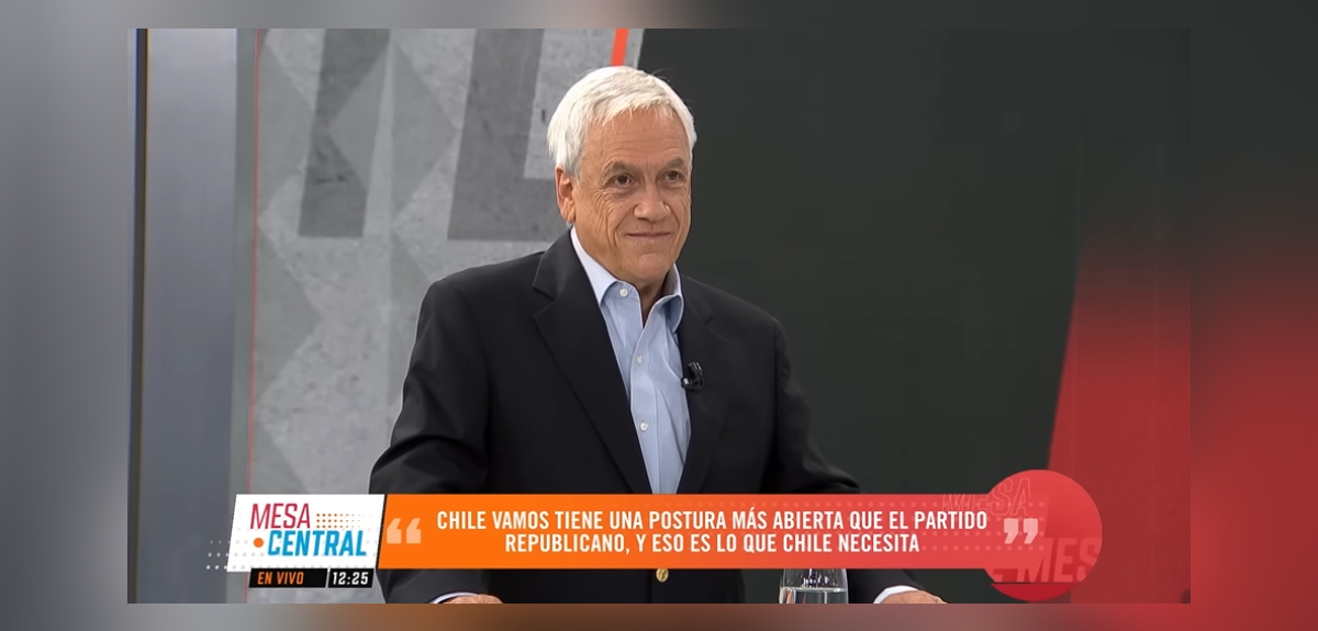 Sebastián Piñera descarta nueva candidatura presidencial: 