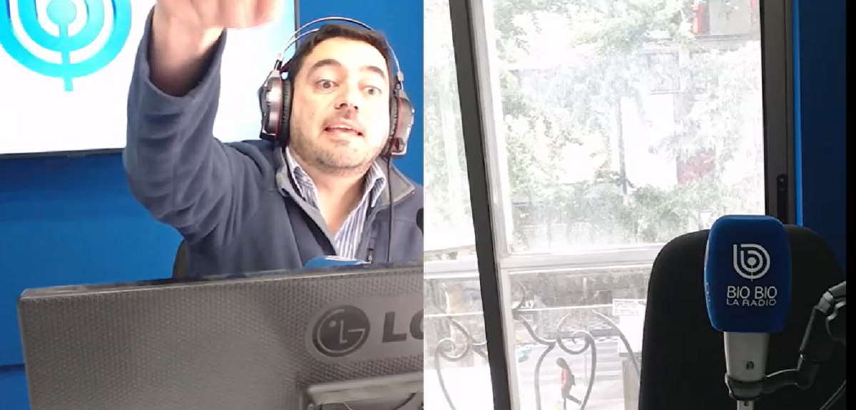 Así se vivió el fuerte sismo 6.4 en medio de transmisión de Radio Bío Bío de Concepción