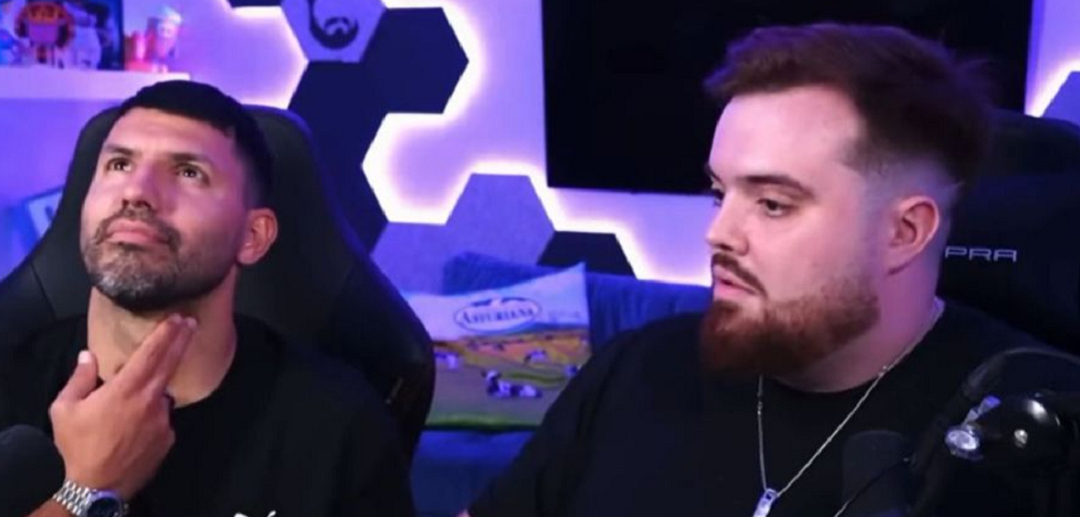 El susto que pasó el 'Kun' Agüero en medio de stream con Ibai: sufrió 'mini arritmia'