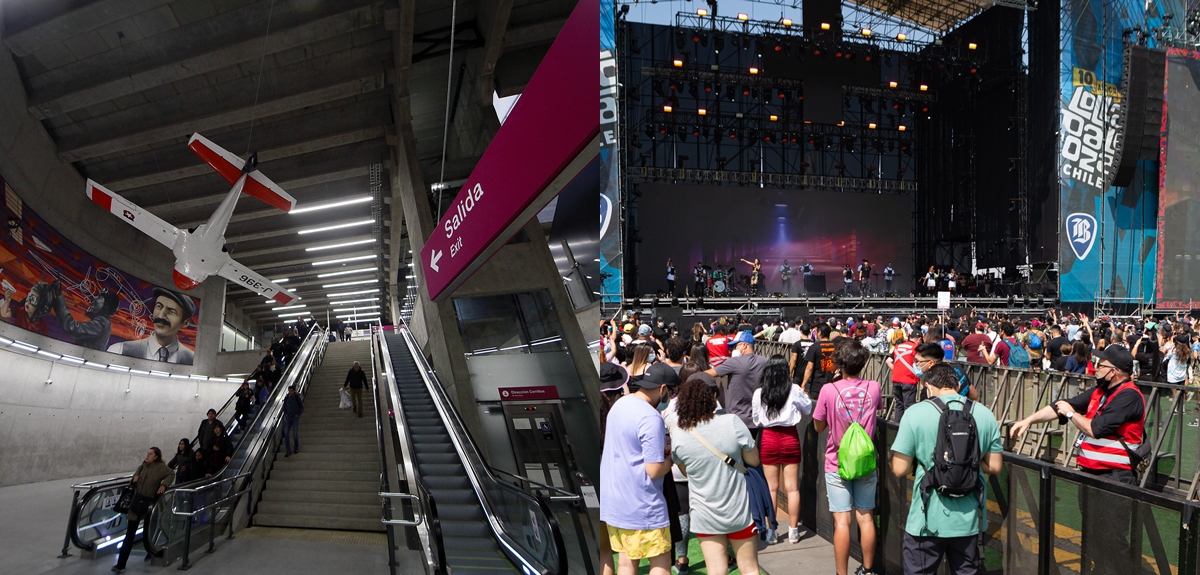 Transporte para Lollapalooza Chile: revisa la extensión horaria de Metro y el refuerzo de buses