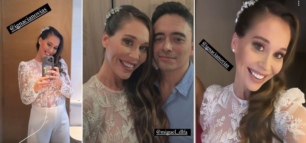 Vale Roth look matrimonio civil