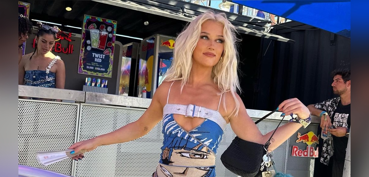 Vesta Lugg muestra críticas que recibió por sus looks en Lollapalooza: 