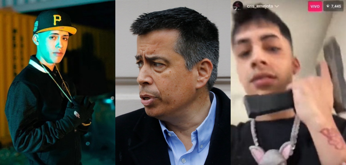 Diputado Andrés Celis denunció a Cris MJ tras mostrar arma en redes sociales: 