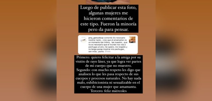 Begoña Basauri respondió a críticas