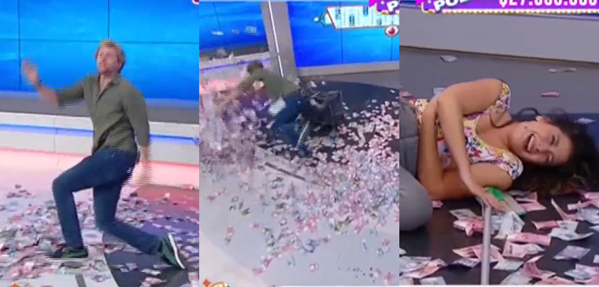 Joaquín Méndez sufrió estrepitosa caída en 'La Hora de Jugar': sacó carcajadas en Coté Quintanilla