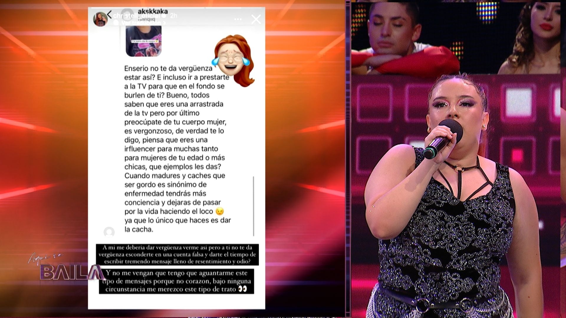 Christell Rodríguez mostró mensajes de odio y amenazas de muerte que recibe: 