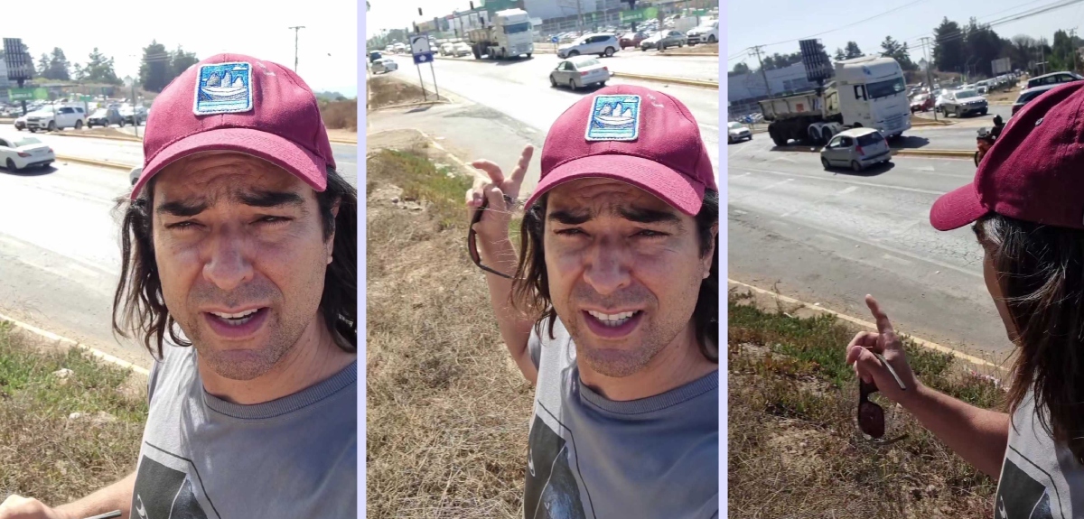 Cristián Riquelme hizo furioso reclamo tras accidente: 