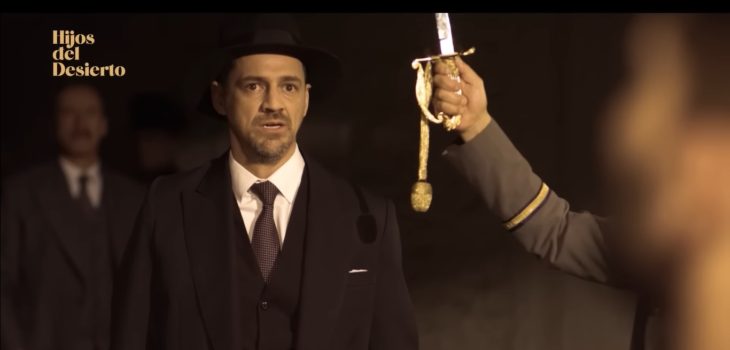 Javier Araya en Hijos del Desierto