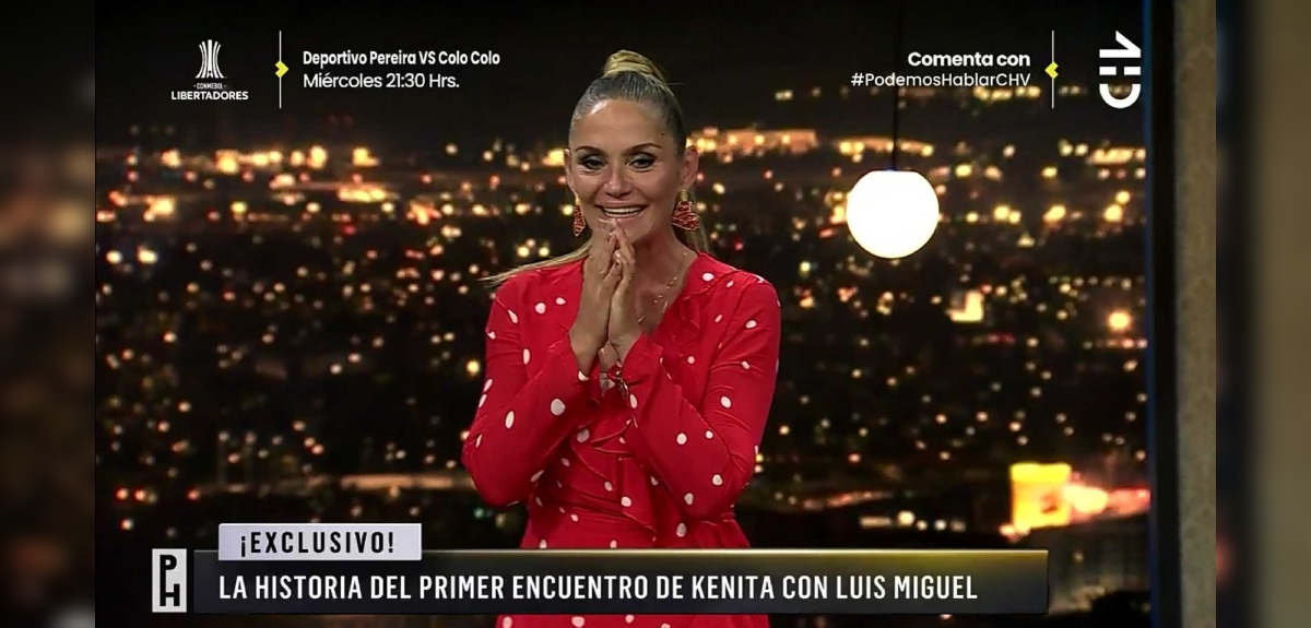 Kenita Larraín recordó su primera cita con Luis Miguel: 
