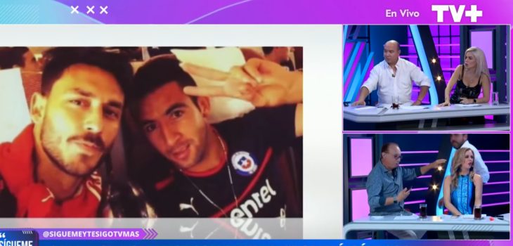 Mauricio Isla y Mauricio Pinilla