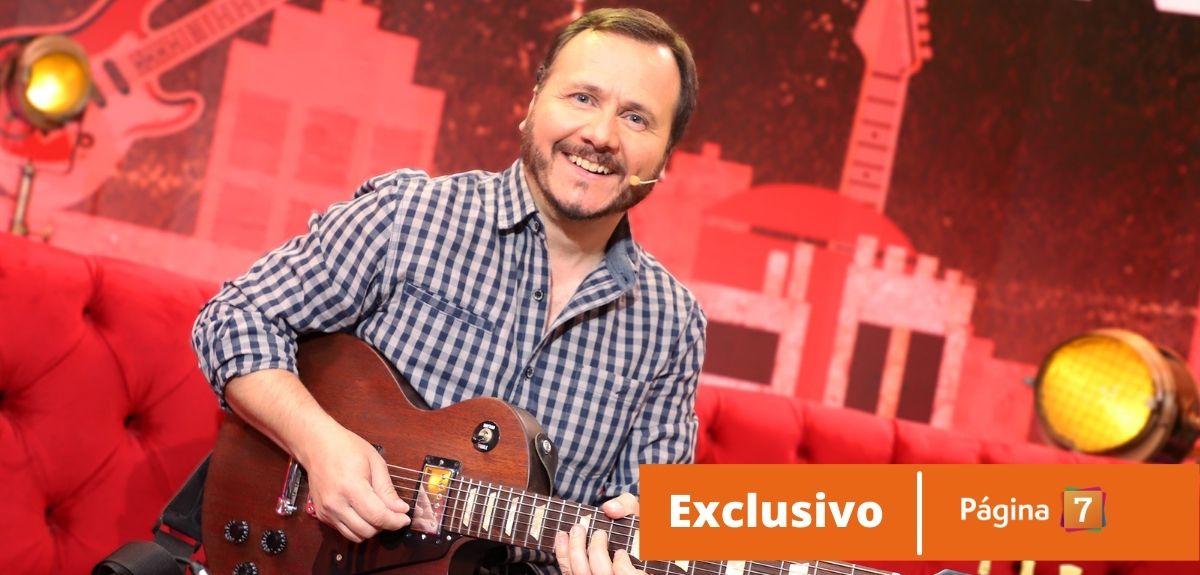 Álvaro Paci lleva su lado rockero a la televisión en 'Sala de ensayo': 