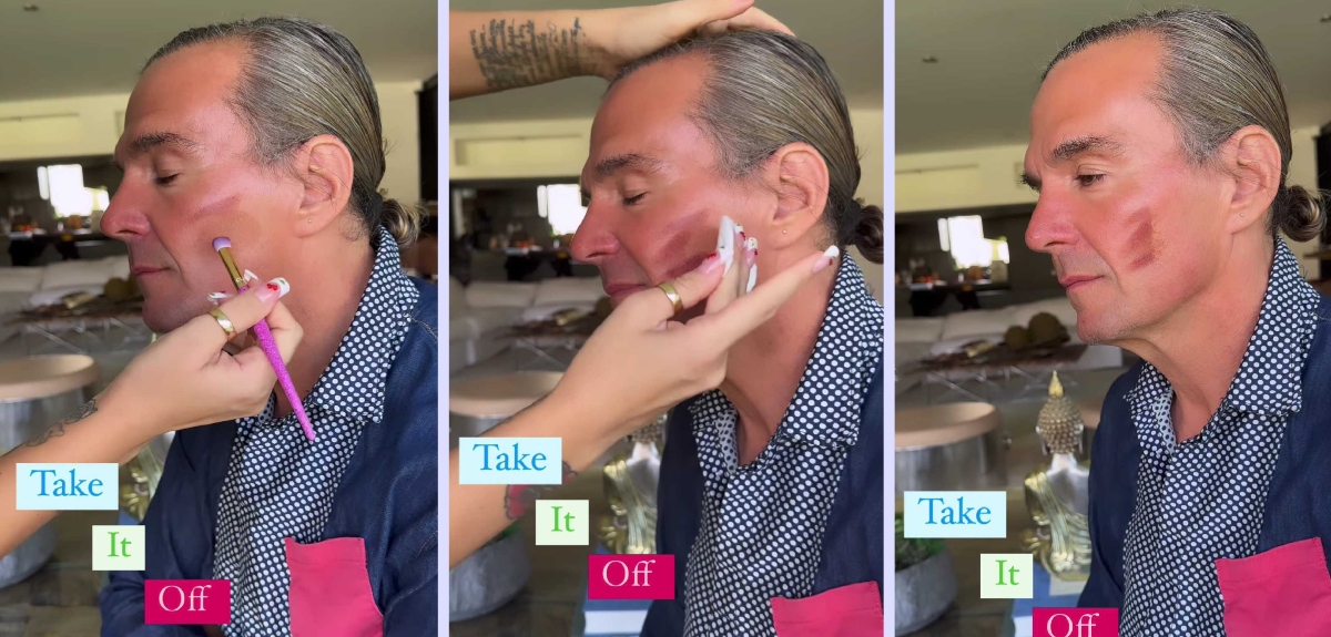 Papá de Coté López se llevó todos los aplausos al modelar producto de su hija: 