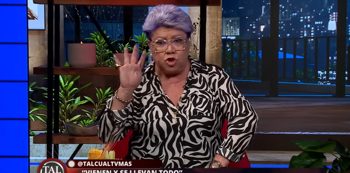 Paty Maldonado en Tal Cual de TV+