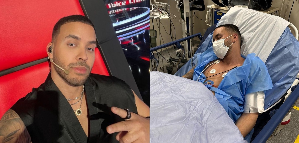 Prince Royce fue hospitalizado tras sufrir severa reacción alérgica: mostró cómo quedó su cuerpo