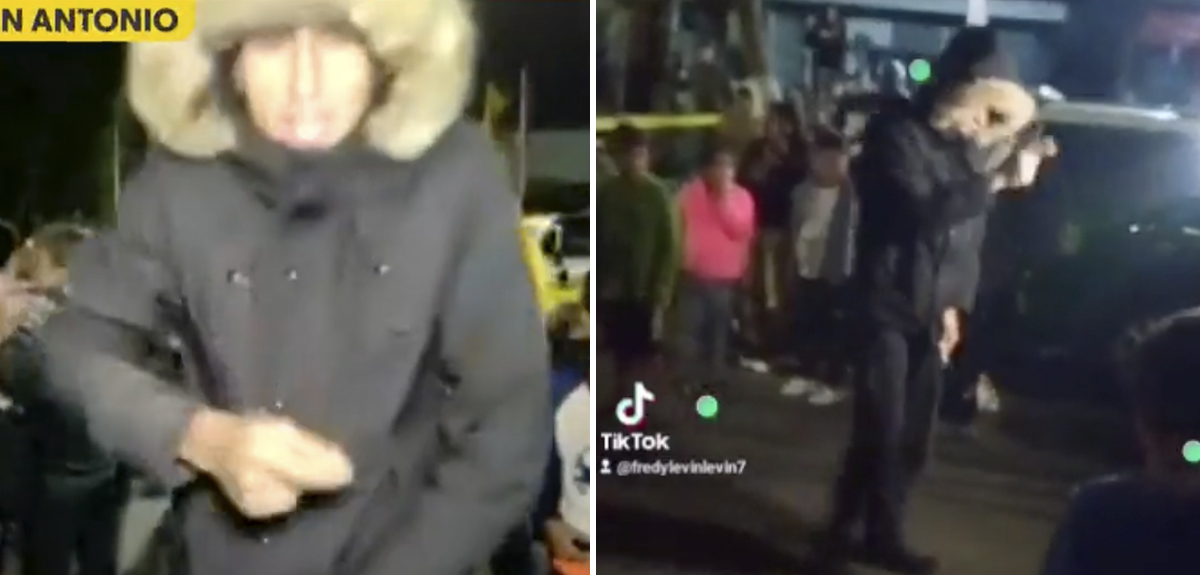 Equipo de Canal 13 fue víctima de amenazas mientras despachaba desde San Antonio: 