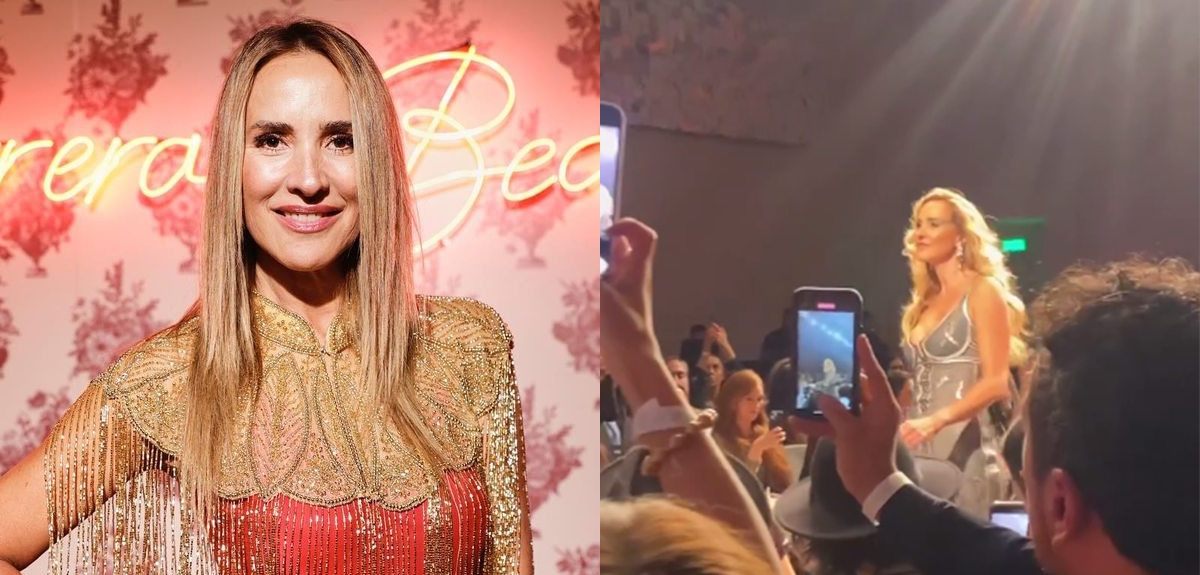 Angélica Castro volvió a las pasarelas y deslumbró con elegante look: publicó imágenes del desfile