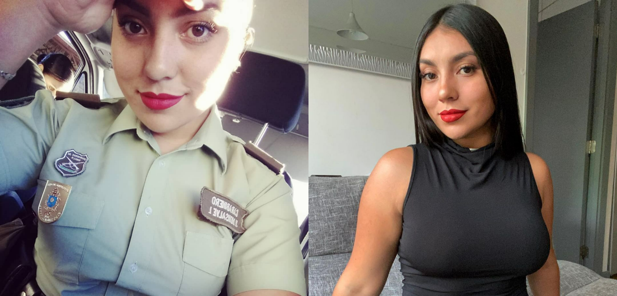 Carabinera pidió su baja tras 7 años y ahora vende contenido erótico para financiar sus estudios