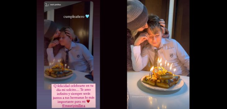 celebración hijo Gissella