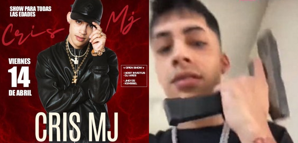 Cris MJ responde a críticas por evento en Iquique mostrando arma en Live: 