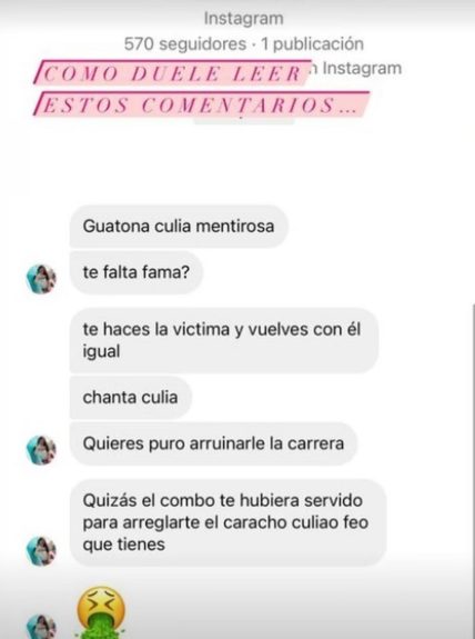 Expareja de Jordhy Thompson mostró fuertes mensajes que recibió tras denunciar al jugador