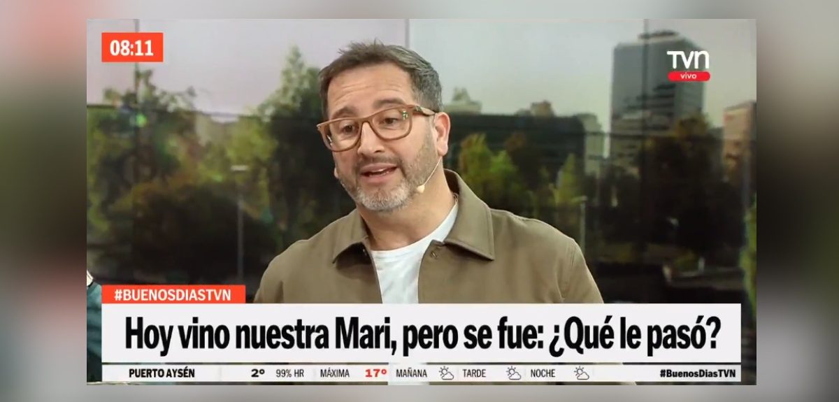 Eduardo Fuentes explicó ausencia de María Luisa Godoy