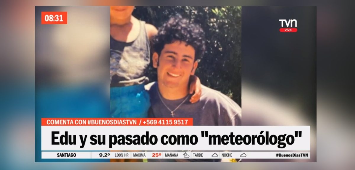 Eduardo Fuentes antiguo look