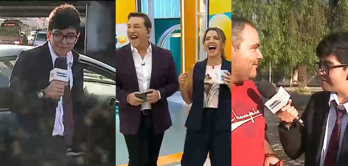 Estudiante protagonizó hilarante despacho para Contigo en la mañana tras incidente rumbo al colegio