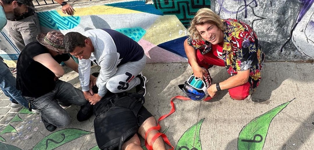 Youtuber Fabio Wibmer sufrió segundo robo en Chile pero atrapó al delincuente: 