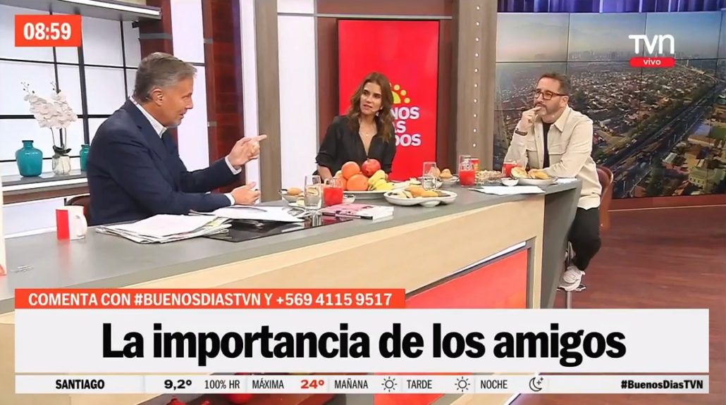 Felipe Vidal amistad Rafael Araneda