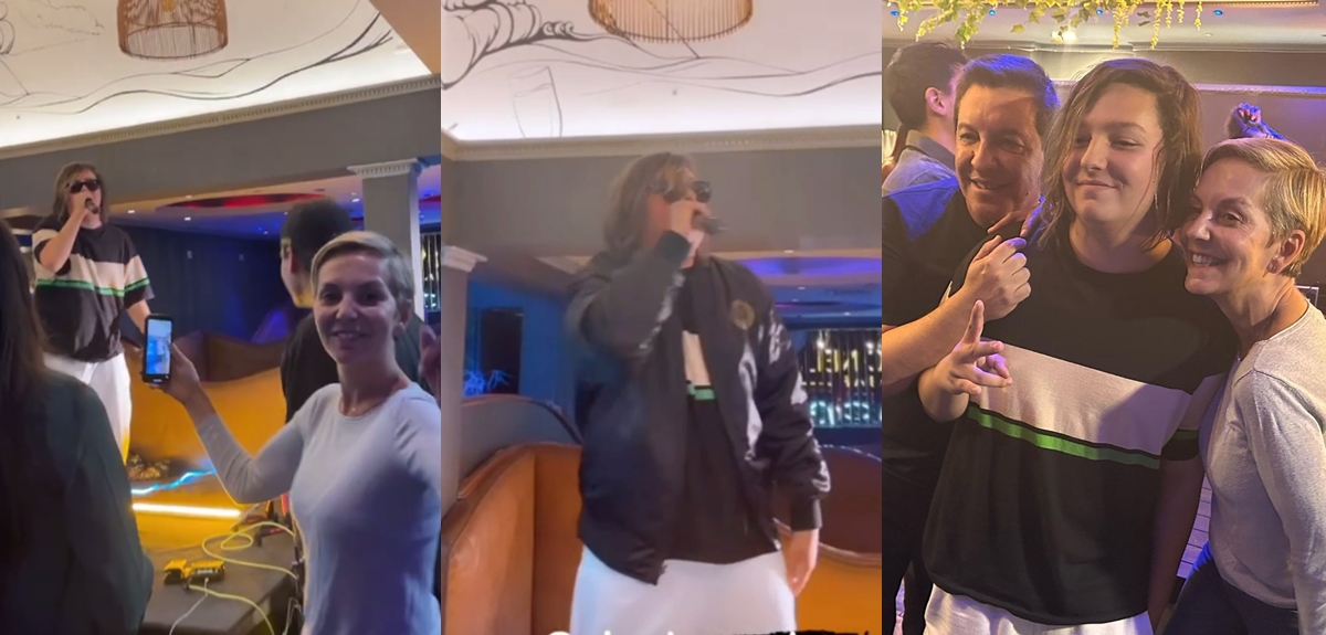 Fran García-Huidobro y Julio César Rodríguez chochearon con logro de su hijo: publicaron imágenes