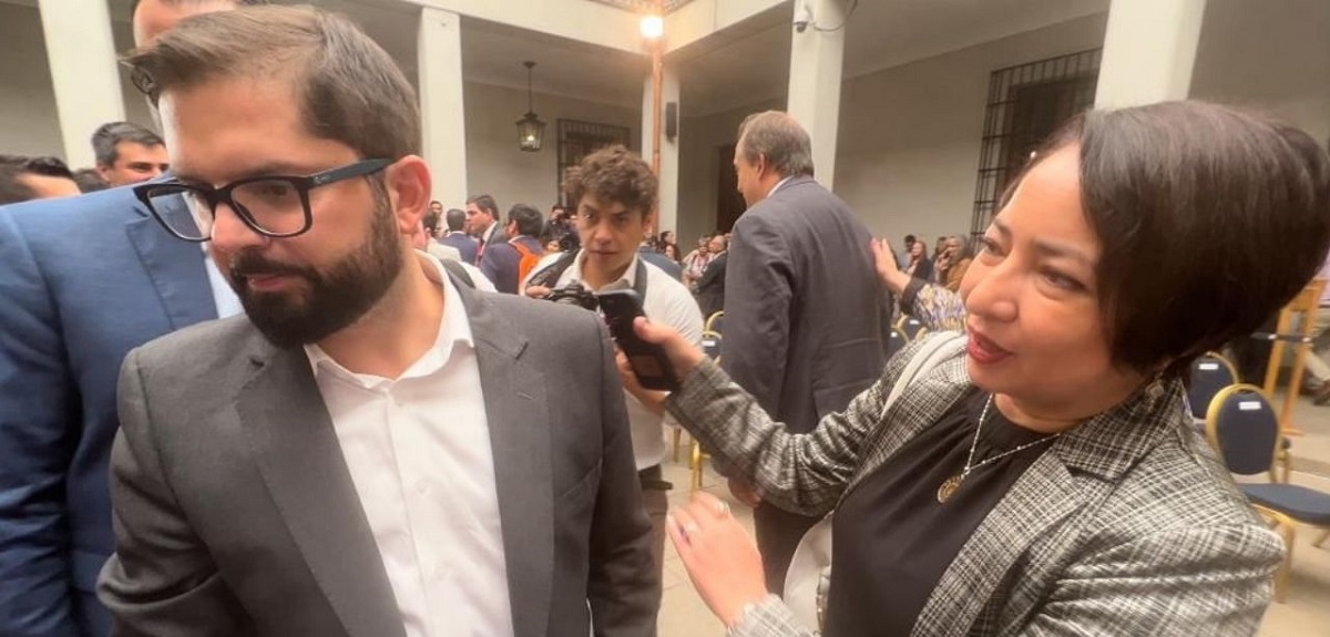 Gabriel Boric se negó a sacarse foto con Gobernadora de Coquimbo y ella reclamó: 