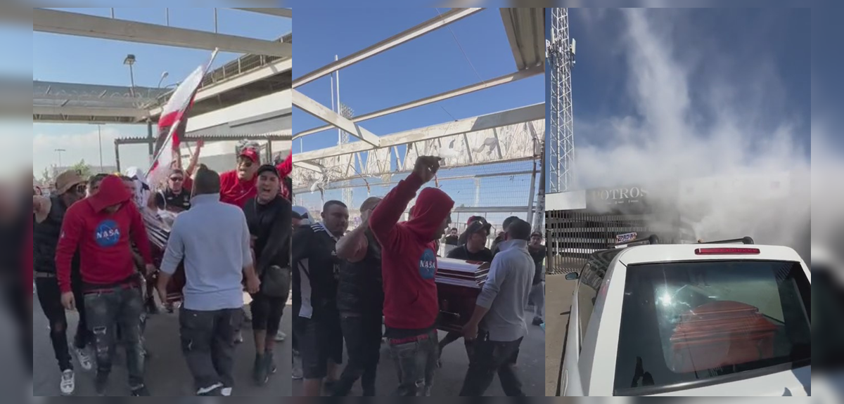 Barristas de Colo Colo entraron al Estadio Monumental con ataúd de hincha fallecido para despedirlo