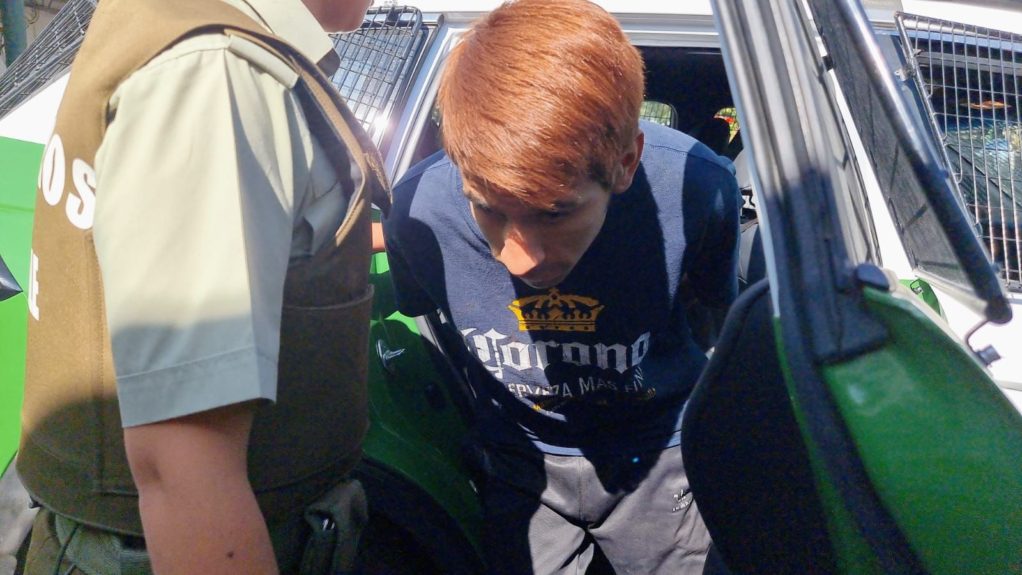 Revelan imágenes de los dos detenidos por el crimen del suboficial Daniel Palma.