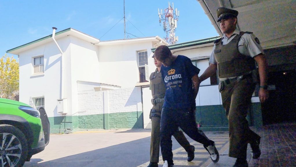 Revelan imágenes de los dos detenidos por el crimen del suboficial Daniel Palma.