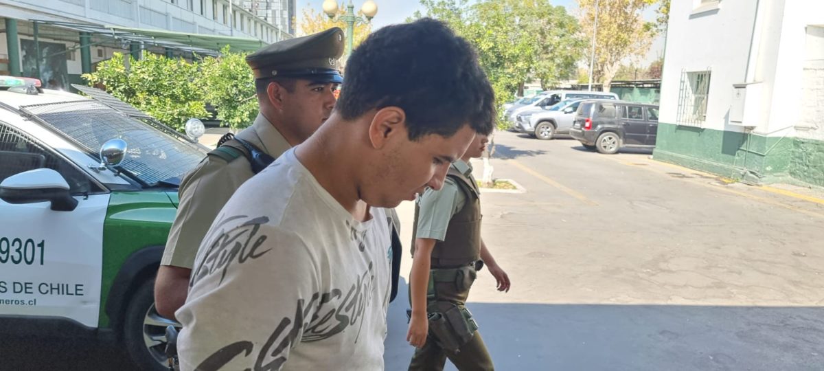 Revelan imágenes de los dos detenidos por el crimen del suboficial Daniel Palma.