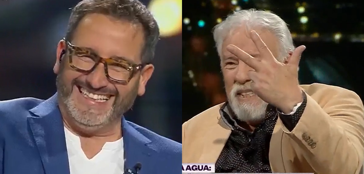 Iván Arenas lanzó cómico reto a Eduardo Fuentes en Buenas noches a todos: 