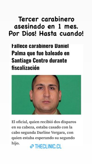 Macarena Tondreau hizo fuerte llamado tras crimen de carabinero