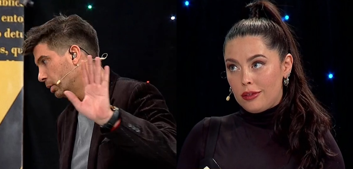 Mario Velasco y Daniela Aránguiz protagonizaron tenso momento en Zona de estrellas: 