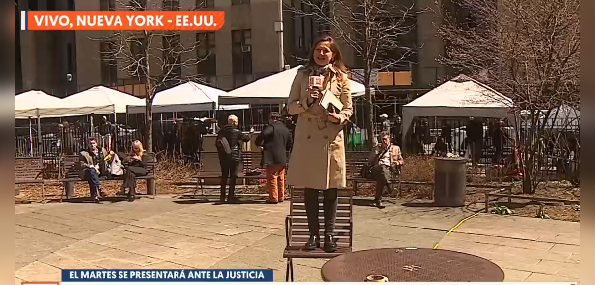 Particular despacho de Mónica Pérez desde Nueva York llamó la atención: 