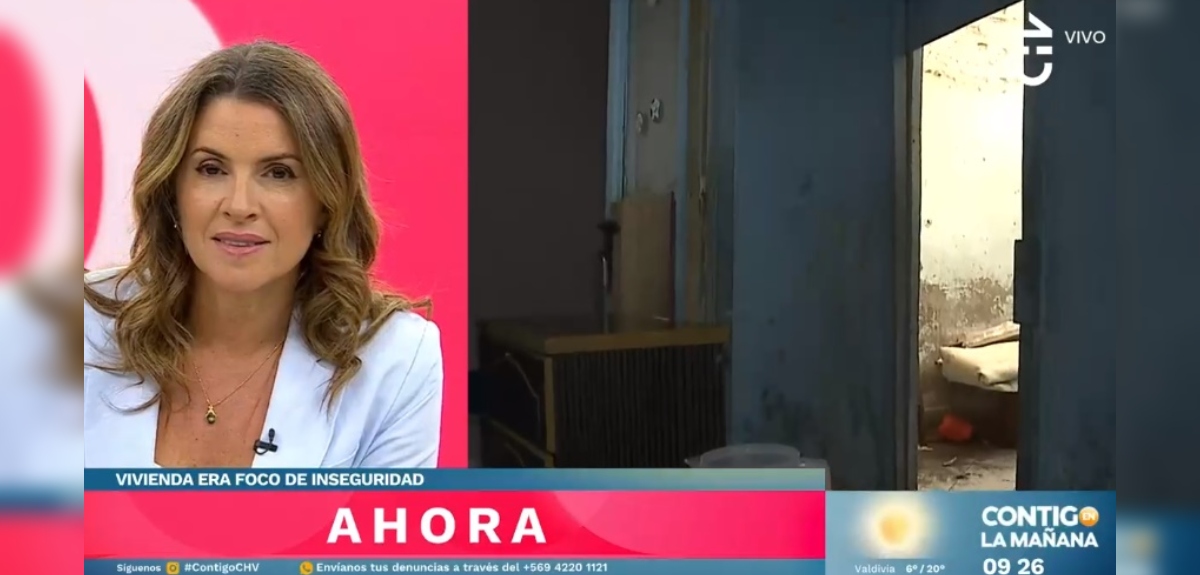 Monserrat Álvarez se horrorizó con precarias condiciones de cité en Santiago: 