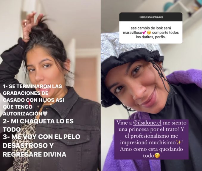 Nathalie Vera cambio de look