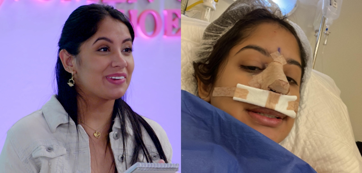 Nathalie Vera se sometió a nueva rinoplastia: publicó video en operación y mostró resultado