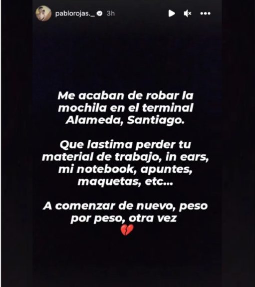 Pablo Rojas ganador The Voice denuncia robo