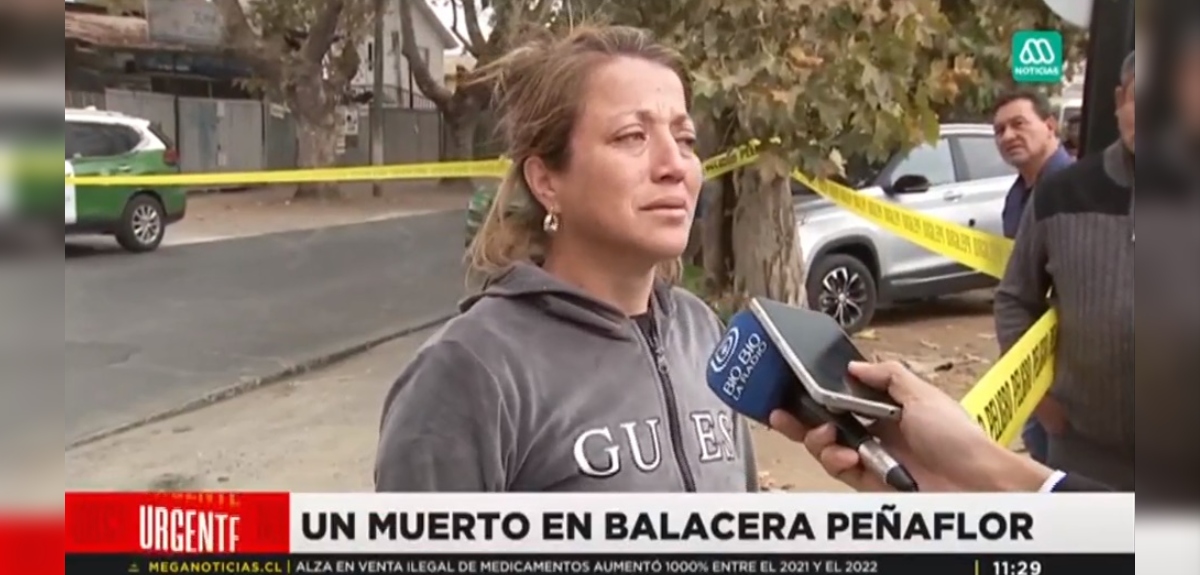 Pareja de hombre asesinado en micro de Peñaflor arremete contra su familia: 