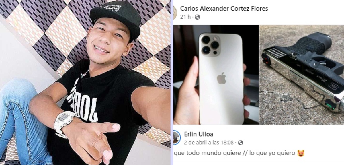 Sospechoso del asesinato del cabo Palma publicó imagen horas antes del crimen: 