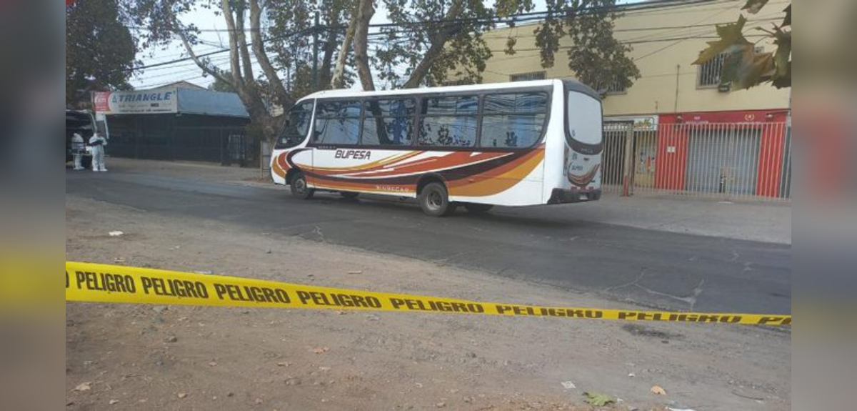 Crimen en Peñaflor: presunto autor de homicidio al interior de un bus se entregó a Carabineros