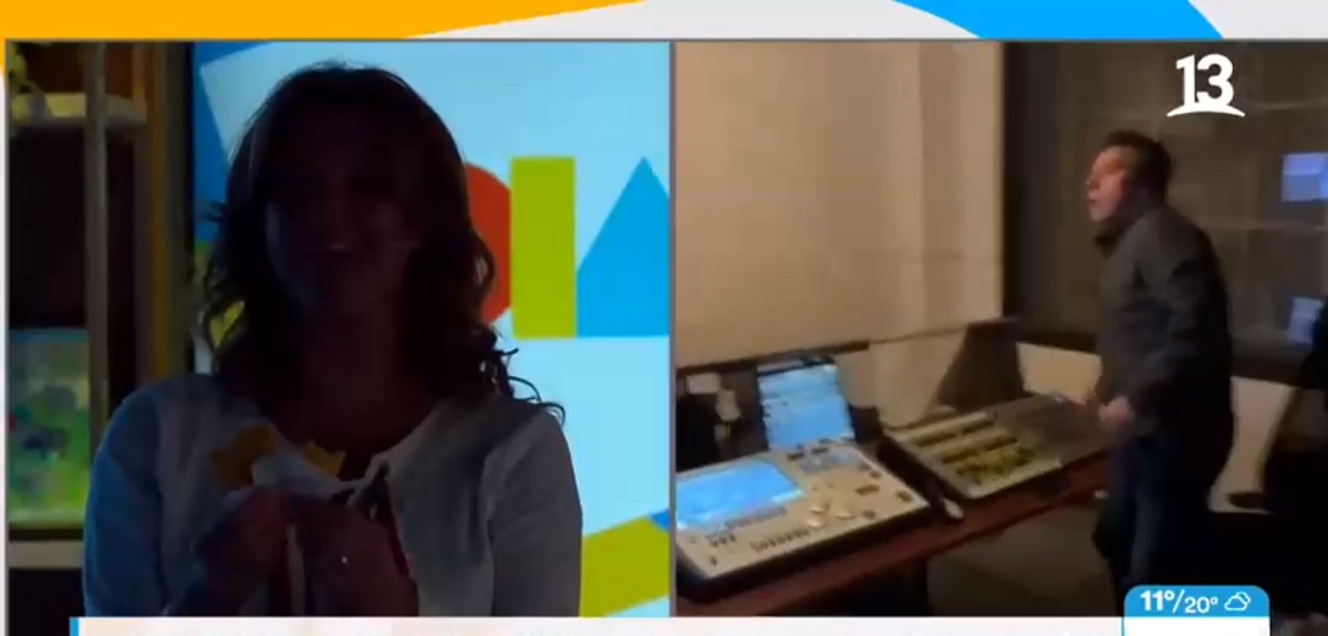 Equipo técnico de 'Tu Día' hizo curiosa protesta al aire: dejó a Priscilla Vargas muda y a oscuras