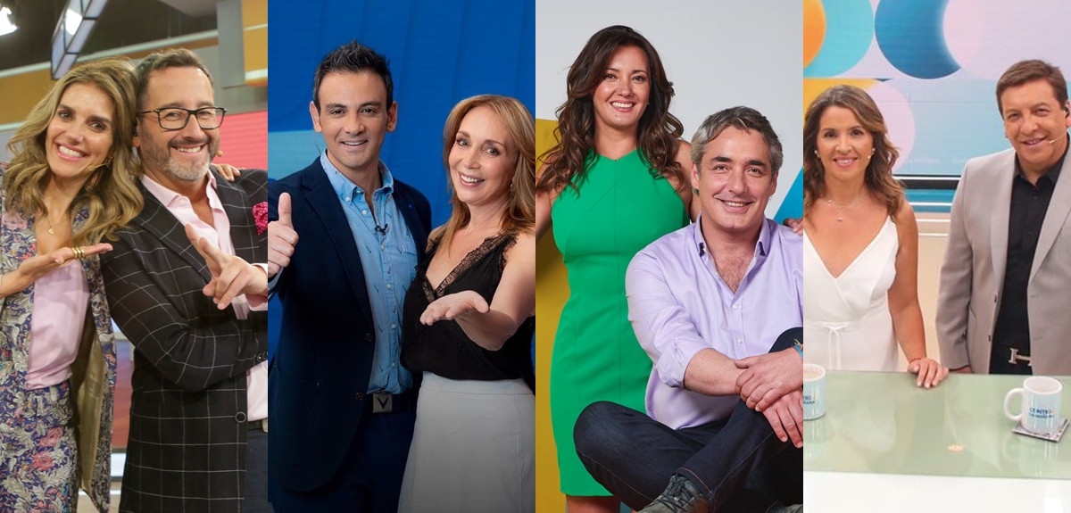 TVN sube y canales empatan segundo lugar: así quedó el rating de matinales de este 13 de abril