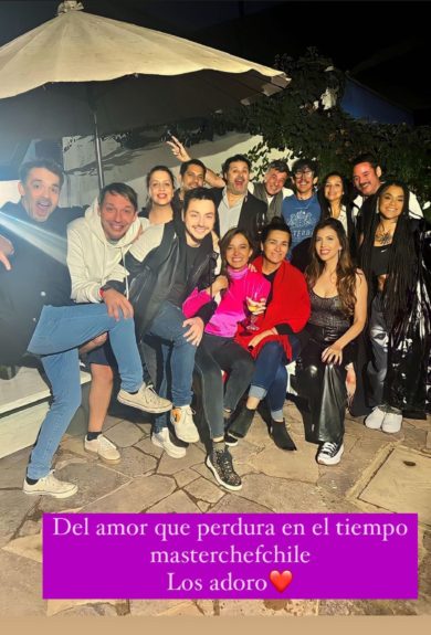 reunión MasterChef Celebrity chile