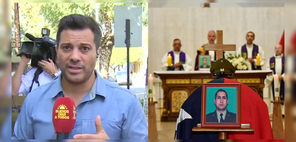 Simón Oliveros contó especial anécdota de colega de TVN con cabo asesinado: “Quiero ser súper cauto”